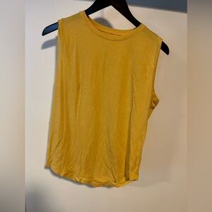 Lululemon Yellow Tank - size M/L